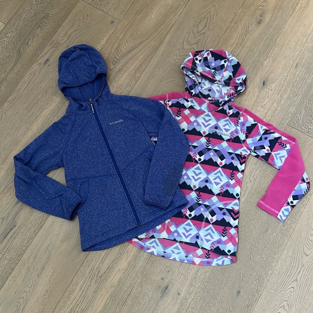 Bundle Columbia fleece jackets